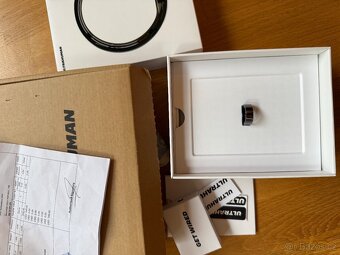 Prodám Smart prsten Ultrahuman – velikost 7, Aster Black - 4