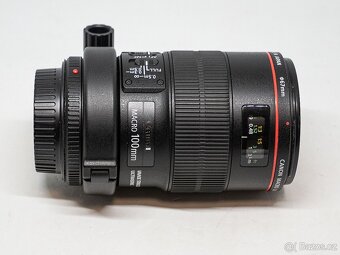 CANON 100/2,8 IS L USM MACRO- TOP stav + stativová patka - 4