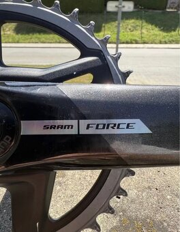 SRAM Force Wide DUB kliky + voskovaný T-Type řetěz - 4