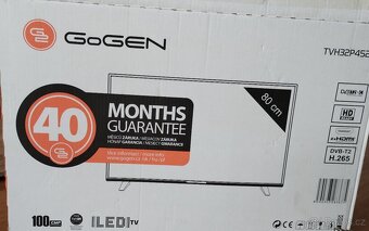 GoGEN TVH 32P452T – 32” televize, DVB-T2, málo používaná – S - 4