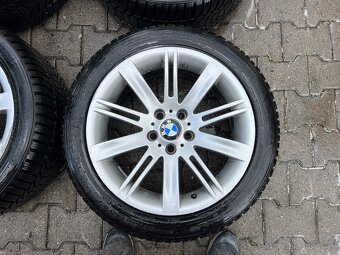 Bmw kola 5x120 R18 styling 120 zimní pneu - 4
