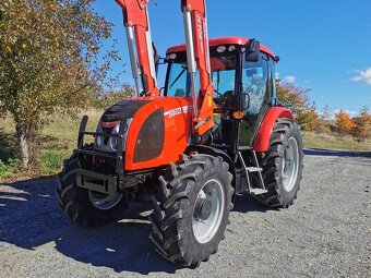 ZETOR PROXIMA 85 S ČELNÍM NAKLADAČEM TRAC-LIFT A SPZ - 4