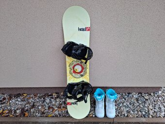 Dětský snowboard HEAD 110 cm, vázání BURTON - 4