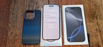 Apple iphone 16pro 128GB black 97% - 4