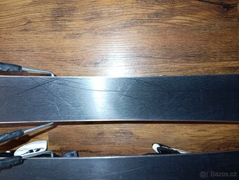 Lyže 80 + lyzaky - 4