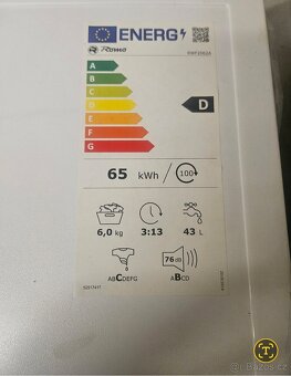 Pračka Romo se zárukou 2x prala 1-6kg - 4