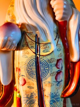 Čínska porcelánová socha - 4