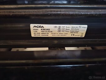 Kombinovaný sporák MORA - 4