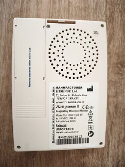 Monitor dechu Babysense 2 + deska navíc - 4