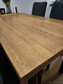 Stůl dubový masiv 150 x 80 - 4