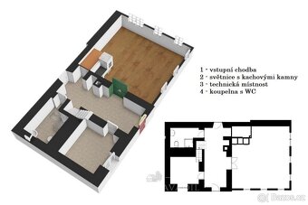 Prodej chalupa, 146 m2 - Dolní Dvůr - 4