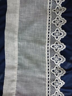 Záclony do chalupy 2 kusy, 26x250 cm - 4