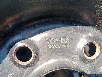 Plechové disky 16" 5x114,3x16,Kia,Hyundai,atd.. - 4
