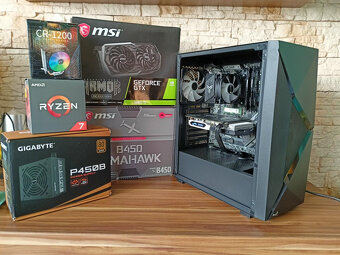 🚀 HERNÍ PC RYZEN 7 2700X, 16GB RAM, GTX 1660 Ti, SSD 🚀 - 4