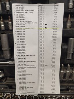 Ložiska, rozvodové sady a napínací kladky SKF - 4