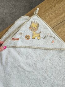 Osuška s kapucí Žirafa - 4