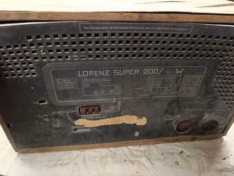 staré radio lorenz - 4
