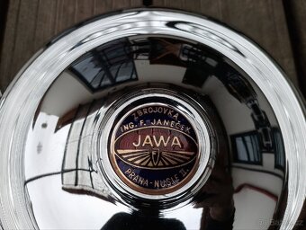 Jawa Speciál kryty zapalování, setrvačníku, smaltované znaky - 4