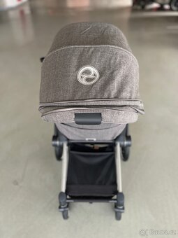 Prodám kočárek Cybex Priam (korbička, vajíčko, sporťák) - 4