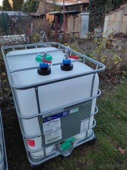 IBC kontejner 600 litrů 2.500,-Kč PROSTĚJOV m: 731 855 194 - 4