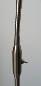 Lampa broušený nerez LED zdroj světla - 4