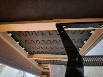 Rozkládací pohovka nová, šedá - 4