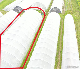 Konstrukce (šířka 9,2 x 32 m ) na foliovnik,plachtovou halu - 4