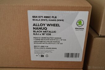 4ks NOVÉ orig.alu disky R16 Škoda Kamiq/Scala, S.Arona 5x100 - 4