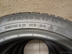 ZIMNÍ pneu Continental 225/45/r17 4ks - 4