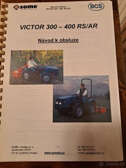 Malotraktor 4x4 BCS Victor 300RS - 4