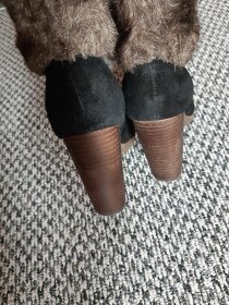 Semisove boty Scholl na podpatku 38 - 4