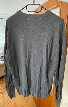 Pánský svetr ZARA vel. M (40) šedý - 4