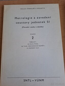 METROLOGIE a zavedení soustavy jednotek SI, KOMPLET 1975 - 4