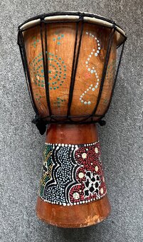 Zdobené Djembe 30 cm - 4