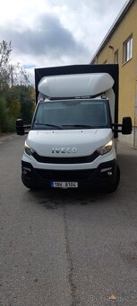 Iveco daily valník s plachtou a čelem - 4
