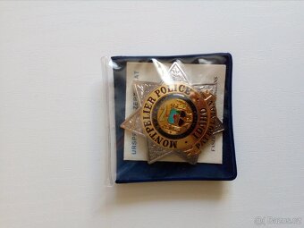 Prodám US odznak policie - 4