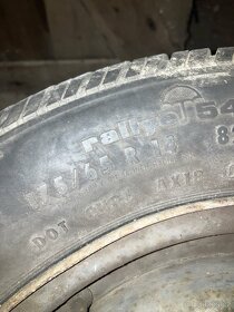 Prodám letní pneu 175/65/14 na plecháčích 5x100(Fabia) - 4