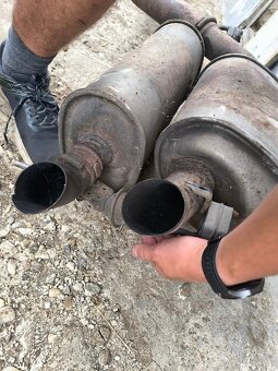 výfuk BMW 760i e65, pěkný, viz foto - 4