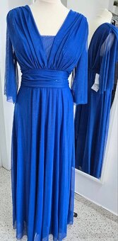 XL-2XL NOVÉ plesové šaty TŘPYTIVÉ - 4