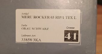 Dámské turistické boty MERU Rocker 03 RIP/1 TEX L vel.41 - 4