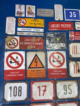 Predam stare smaltovane tabulky cedule cisla domov CSSR - 4