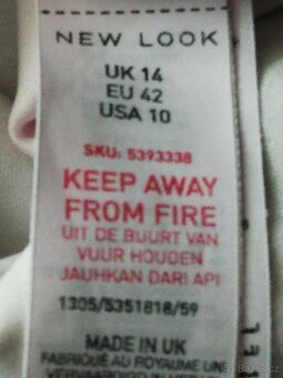 Letní šaty s volánem New look - 4