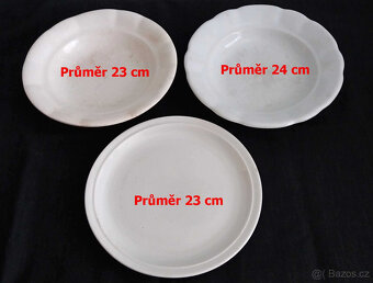 Prodám zachovalé talíře a mísy z minulého století - 4