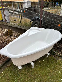 koupelnová rohová vana - 4