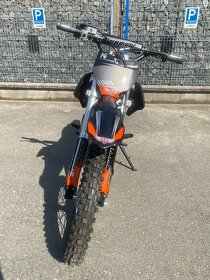 Pitbike Zuumav K3 125cc 17/14 - oranžová - 4