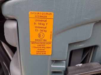 Prodám autosedačku BRITAX RőMER - 4
