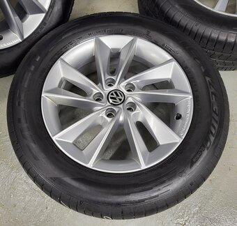 Originál 17" Borbet Škoda VW 5x112 letní pneu 5-5,5mm - 4