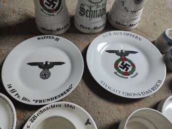 Porcelán,talíře,korbely a další - 4