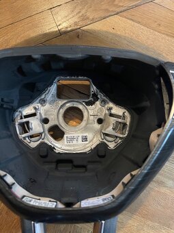 Prodám originál multifunkční kožený volant Škoda - 4