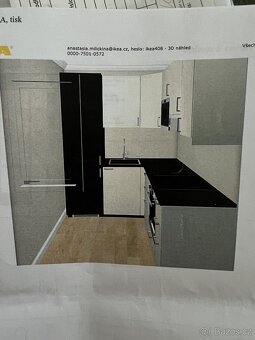Prodám rohovou kuchyň IKEA se spotřebiči - 4